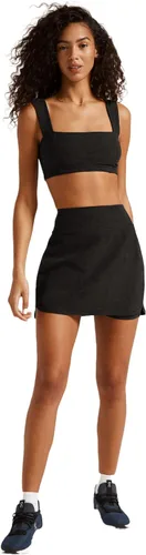 Vista 5 de Beyond Yoga Falda de tenis activa Spacedye Movement con pantalones cortos integrados para mujer