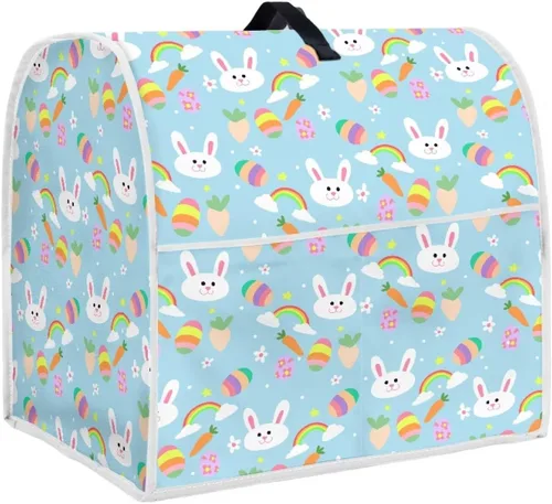 Vista 36 de Fundas de ayuda de cocina para batidora de pie de 4.5 a 5 cuartos de galón, lavables para electrodomésticos de cocina, fundas de tela para proteger