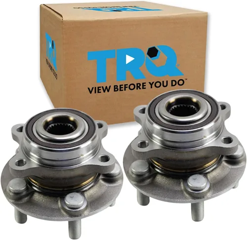 Vista 31 de Conjunto de rodamiento de rueda delantera de 2 piezas y buje TRQ Compatible con Pontiac Solstice 2006-2009 Saturn Sky 2007-2010