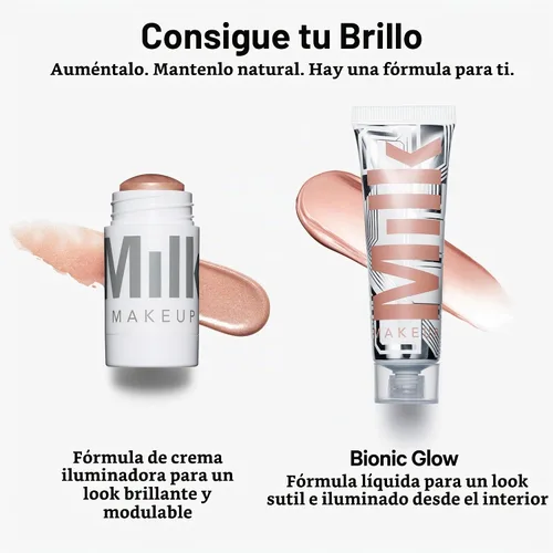 Vista 5 de Milk Makeup Bionic Glow Liquid Illuminator Realidad - Bronce Luminoso