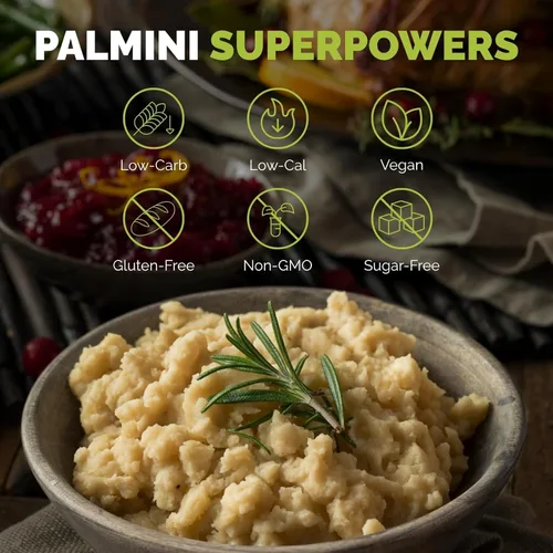 Vista 7 de Palmini Puré de cheddar y jalapeño Puré de palma bajo en carbohidratos y bajos en calorías 0.31 oz de carbohidratos netos, 70 calorías por