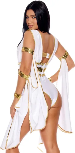 Vista 2 de Forplay Glo' My Goddess - Disfraz sexy para mujer