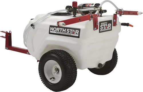 Vista 6 de NorthStar Difusor y pulverizador para remolque con brazo de 21 galones, 2,2 GPM, 12 voltios a corriente directa