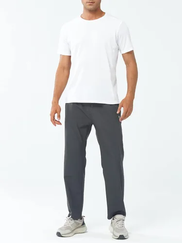 Vista 6 de NORTHYARD Pantalones deportivos para correr para hombre, pantalones de gimnasio ligeros, pantalones de correr con dobladillo abierto