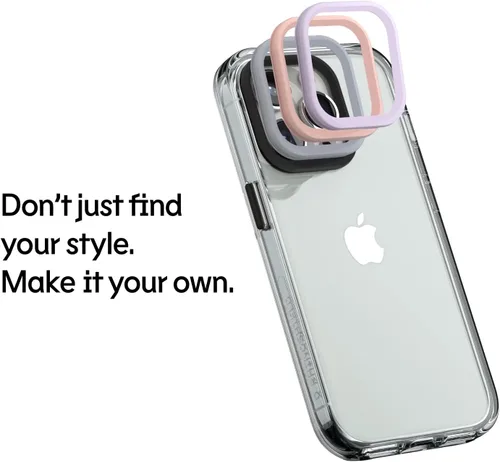 Vista 4 de RhinoShield - Funda transparente para iPhone 13 Pro Anti-amarilleo, transparente, de alta claridad, a prueba de golpes, protección contra caídas