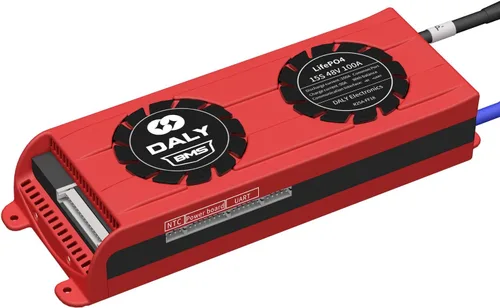 Vista 26 de DALY BMS Smart BMS 48V LiFePO4 30A 15S Batería de litio PCB placa de protección con cables de equilibrio para 18650 LiFePO4 3.2V batería de celdas