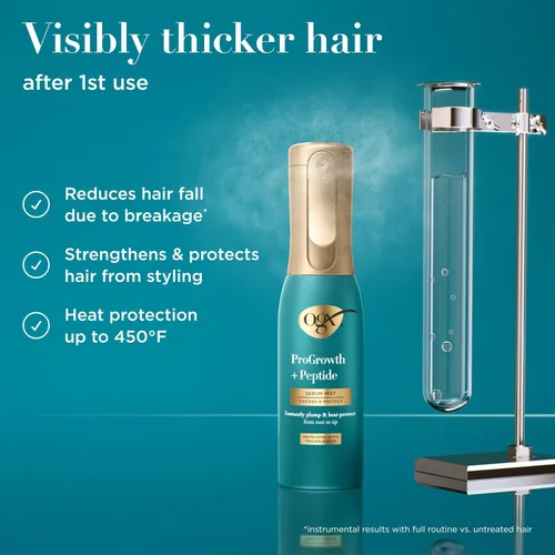Vista 3 de OGX ProGrowth + Peptide Serum Mist, 6.5 onzas líquidas (paquete de 12)