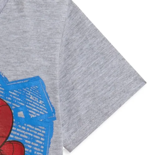 Vista 9 de Marvel Conjunto de camiseta y pantalones cortos con estampado de Spider-Man para niños pequeños y grandes