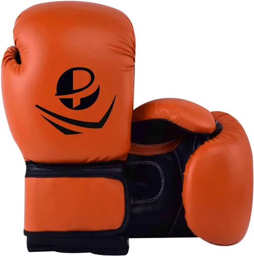 Vista 4 de PFG Guantes de boxeo clásicos para niños Azul