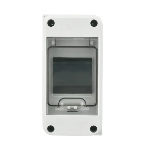 Vista 5 de Caja de Protección de Distribución IP65 ABS, Caja de Distribución de Interruptor de Circuito Impermeable de 12 Vías, 12 DIN Caja de Unión