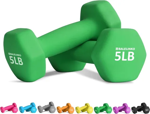 Vista 45 de Balelinko Equipo de Gimnasio en Casa, Entrenamiento de Fuerza, Pérdida de Peso, Pesos para Pilates, Yoga, Pesos para Mujeres, Hombres, Personas
