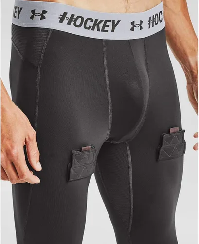 Vista 7 de Under Armour - Leggings de compresión de hockey para hombre