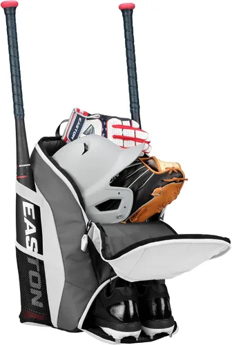 Vista 4 de Easton Mochila Dugout Bolsa de equipo Béisbol/Softbol Varios colores Blanco