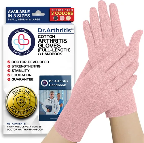 Vista 9 de Doctor Developed Full Fingered Arthritis Compression Gloves Men and Women for Arthritis, Raynauds Disease & Carpal Tunnel