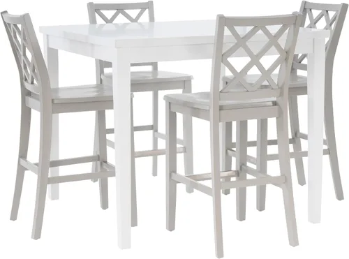 Vista 34 de Powell Silla auxiliar de comedor Conolly Blue Graphite