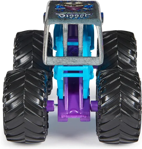 Vista 6 de Monster Jam 2023 Spin Master 1:64 Diecast Truck Series 32 Steel Reveal Son-uva Digger
