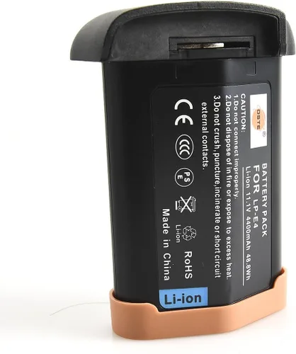 Vista 3 de DSTE® LP-E4 - Batería de iones de litio de repuesto para cámara digital Canon EOS-1D C EOS-1D Mark III IV EOS-1Ds Mark III IV
