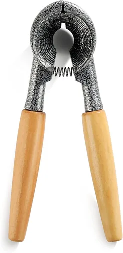 Vista 4 de New Star Foodservice 28234 Pecan y cascanueces resistentes con asas de madera