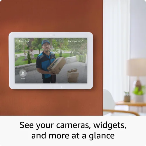 Vista 6 de Amazon Echo Hub con timbre de video Blink (modelo más nuevo), diseñado para Alexa+