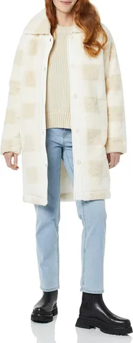 Vista 3 de Tienda Essentials Abrigo de sherpa de peluche de gran tamaño para mujer (anteriormente Goodthreads)