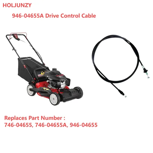 Vista 3 de Cable de control de accionamiento 946-04655A para cortacésped MTD 746-04655, 746-04655A, 946-04655