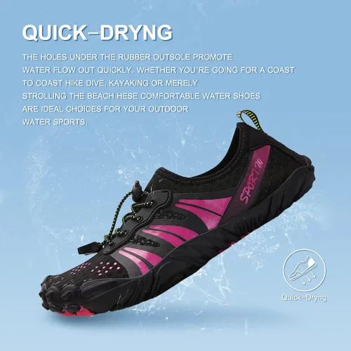 Vista 6 de Zapatos de agua para mujeres hombres zapatos de playa para mujeres zapatos de natación zapatos de piscina zapatos de río zapatos de secado rápido