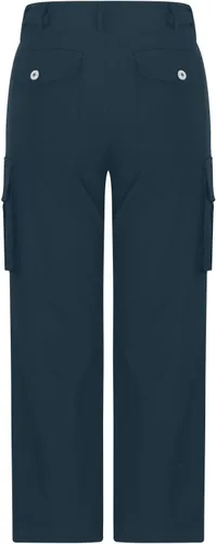 Vista 2 de CRNTCEM Pantalones cargo de pierna recta de tiro alto para mujer, holgados, ajustados, casuales, modernos, Y2K, ropa de calle, pantalones militares