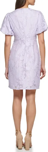 Vista 3 de GUESS Vestido con nudo de tela texturizada para mujer