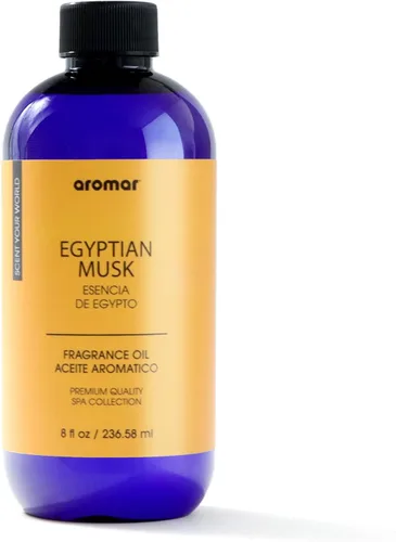 Vista 11 de AROMAR Aceite de fragancia premium, de larga duración, refrescante aroma edificante para aromaterapia, relajación y usos domésticos. Canal #5 8oz