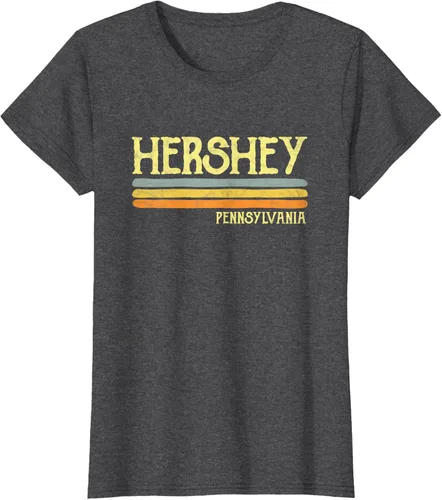 Vista 7 de Camiseta vintage de regalo de recuerdo de Hershey Pennsylvania PA, Negro, S