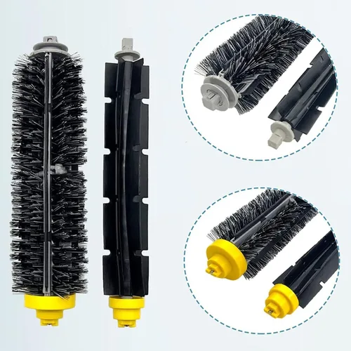 Vista 5 de Replacement Bristle & Flexible Beater Brush Compatible with iRobot Roomba 600 and 700 Series 691, 692, 693, 694, 695, 696