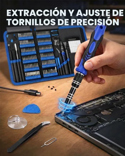 Vista 2 de PC Building Tool Kit 140-IN-1: Computer Tool Kit for Repair & Assembly