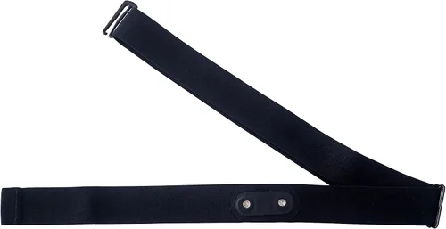 Vista 4 de Correa de repuesto para monitor de frecuencia cardíaca, banda ajustable para el pecho compatible con cinturón inteligente de frecuencia cardíaca