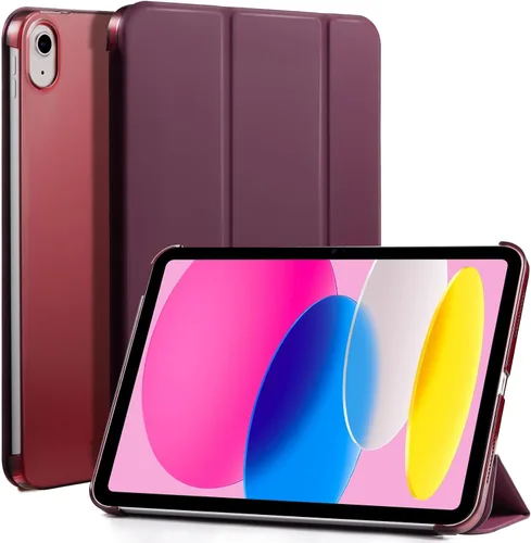 Vista 24 de CoBak Funda para iPad (A16) 11ª generación de 11 pulgadas 2025, iPad de 10.9 pulgadas 2022, funda protectora delgada con carcasa trasera translúcida