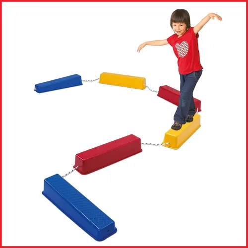 Vista 5 de Learning Advantage 7066. Set de troncos para caminar.