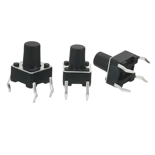Vista 4 de PATIKIL Kit de interruptor táctil micro momentáneo, 1 juego de interruptor de botón táctil, 10 tipos surtidos para control remoto de automóvil
