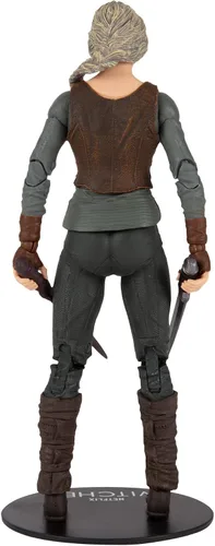 Vista 5 de McFarlane Toys Netflix The Witcher Ciri (Temporada 2) Figura de acción de 7 pulgadas con accesorios