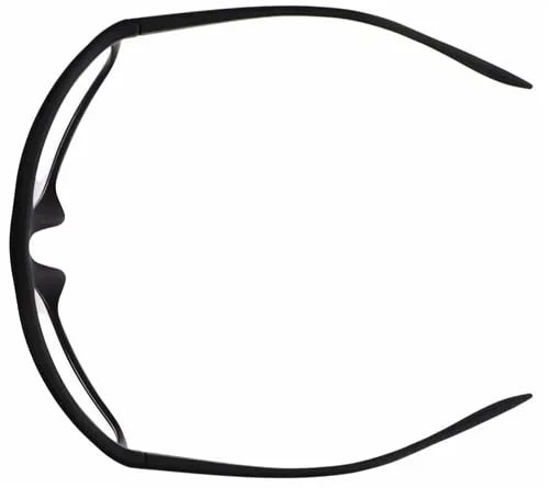Vista 7 de Nike Rabid - Lentes de plomo para radiación, marco rectangular de plástico, tamaño mediano