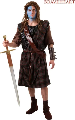 Vista 2 de Disfraz de William Wallace para adultos
