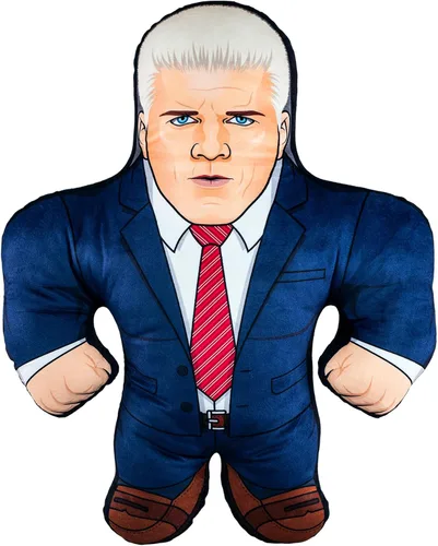 Vista 15 de Bleacher Creatures WWE Hulk Hogan 24" Bleacher Buddy - Muñeco de Peluche Suave