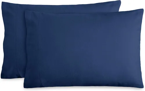Vista 11 de Bare Home Fundas de almohada de franela 100% algodón