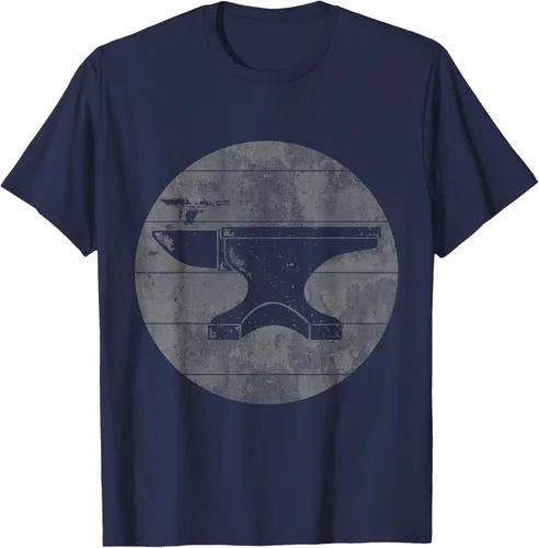 Vista 33 de Vintage herrería forja retro regalo para la camiseta del herrero Negro
