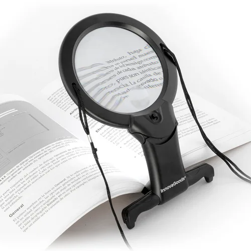 Vista 8 de Lupa Manos Libres con luz LED Zooled InnovaGoods