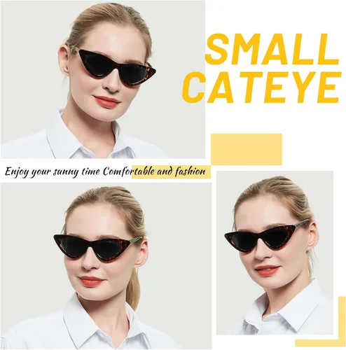 Vista 4 de Gafas de sol polarizadas para mujeres y hombres, lentes de sol de moda que reducen el deslumbramiento