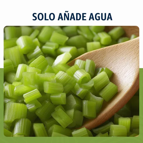 Vista 5 de Augason Farms Apio deshidratado de corte transversal de 1 libra, 2 onzas, lata número 10