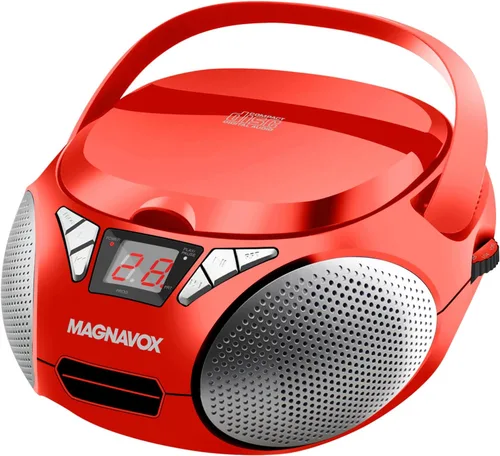 Vista 9 de Magnavox MD6924 - Caja de CD portátil con radio estéreo AM/FM Negro