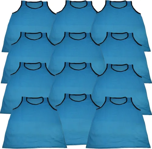 Vista 19 de BlueDot Trading Adult & Youth Scrimmage Training Vests for Soccer, Basketball & More – Available in 1, 6, 12, 24 Packs Naranja