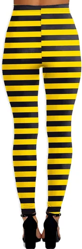 Vista 6 de AOBUTE Leggings de Halloween para mujer, mallas elásticas con estampado gráfico