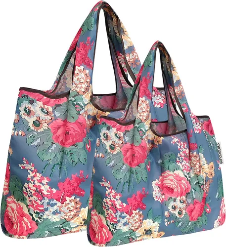 Vista 23 de Bowbear Bolsa de compras reutilizable de nylon plegable