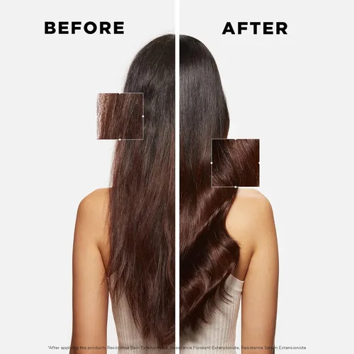 Vista 8 de Kerastase Resistance Extentioniste - Suero para el cuero cabelludo y el cabello, suero energizante para el cuero cabelludo sin enjuague, textura